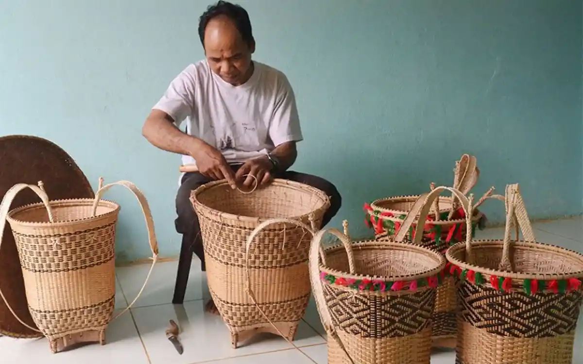 Nghề đan lát Mnông