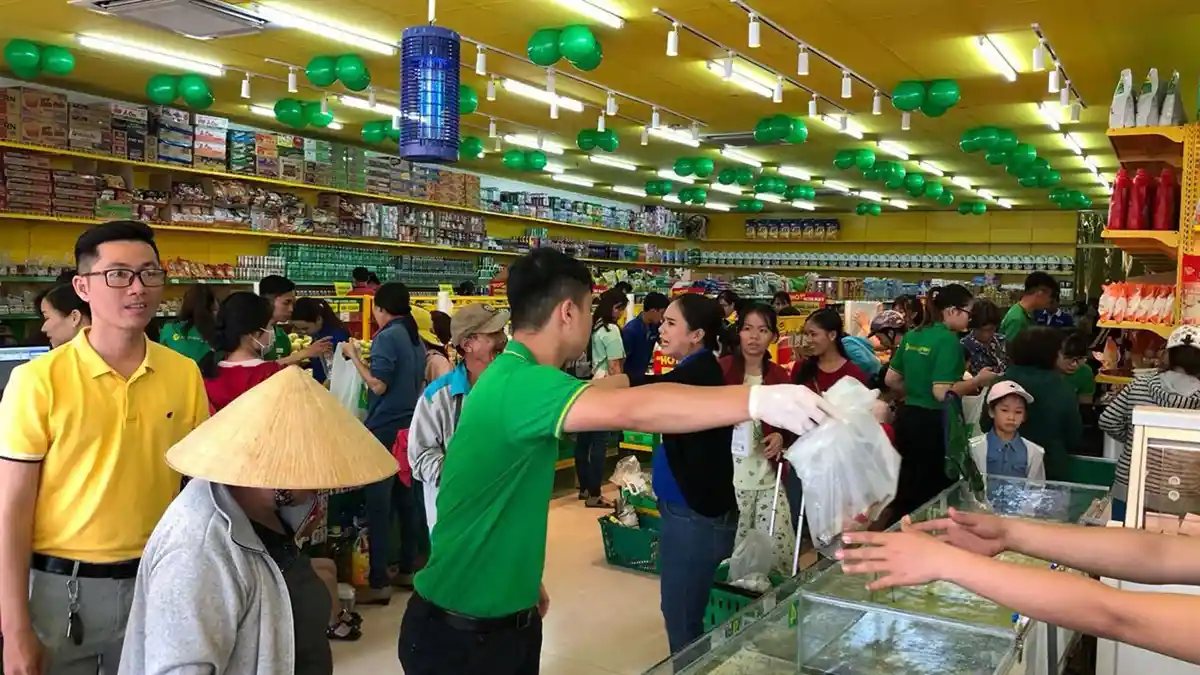 Siêu thị Bách hóa Xanh - chợ 312